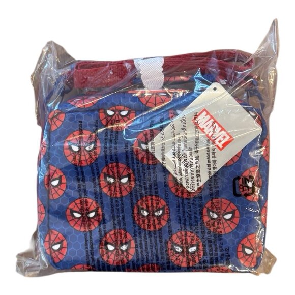 NWT Disney Store Spider-Man Marvel Comics Backpack & Lunchbox Set – New - Picture 7 of 8